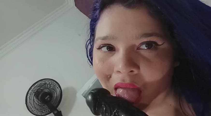 blowjob cock latina gif