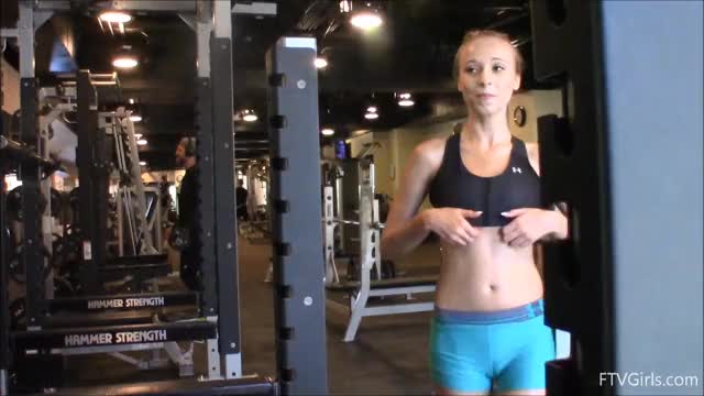 Riley Anne At The Gym