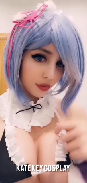 Rem Ahegao Rezero - by Kate Key (self)