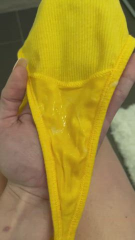 [selling] soaked through my thong! Don’t miss out on trying my yummy juices