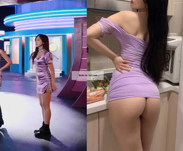 Mina booty in purple
