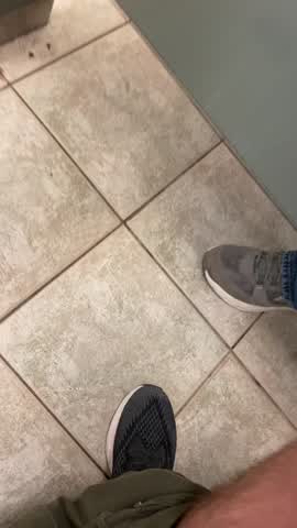 I Love it when I get to stick my cock under the stall.