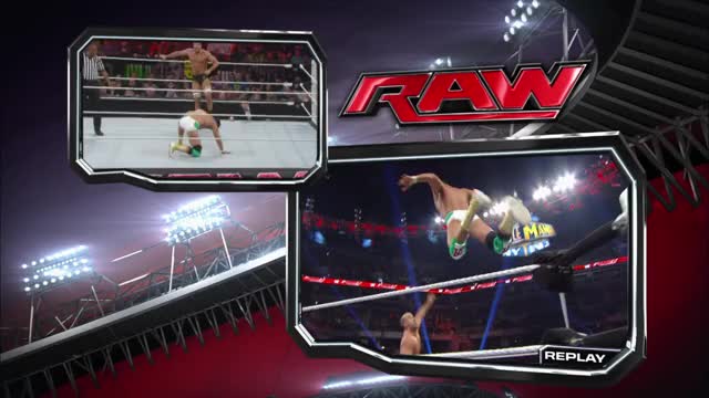 Cesaro vs Del Rio w/ Ricardo