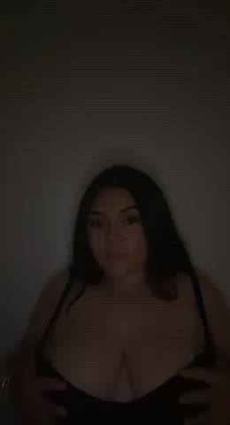 big tits boobs onlyfans pornstar solo tits gif