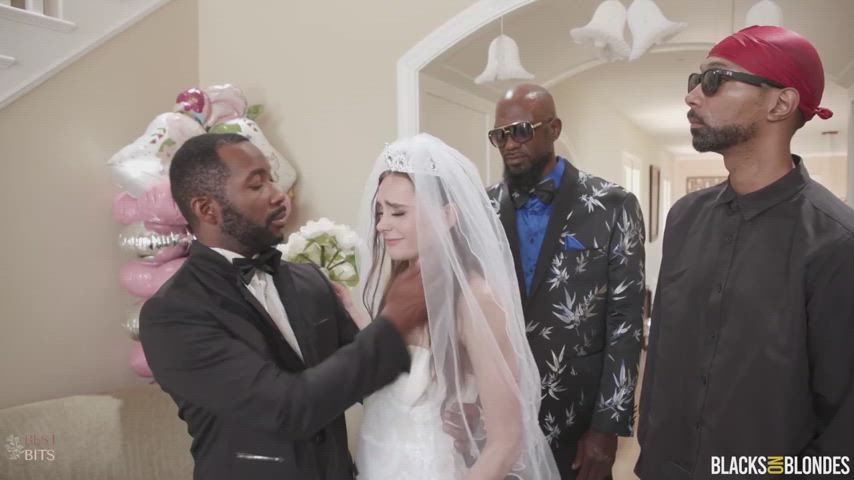 Aften Opal - Gangbanging the bride (Blacksonblondes) - 1