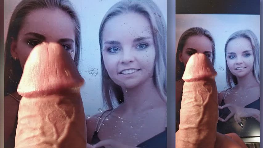 Averina sisters cum tribute Twins Porn GIF by yaichkict