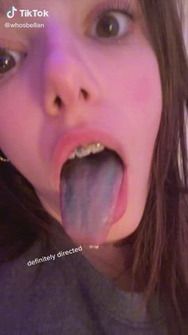 braces girls tiktok gif