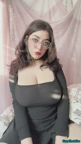 Alt Amateur Big Nipples Big Tits Busty Emo Girlfriend Glasses Goddess Goth Homemade