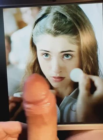 Cock Natalia Dyer Tribute gif