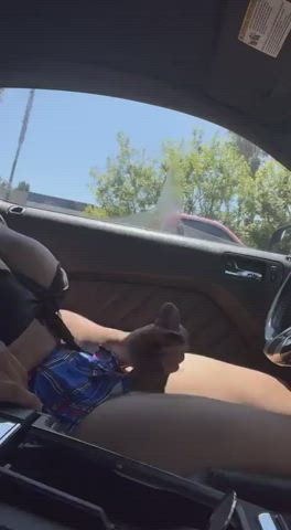 big tits car cum cumshot skirt trans gif