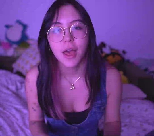 asmr asian beautiful close up clothed glasses sexy sexy voice gif