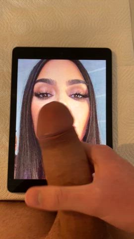 Tell me what you think about me slapping my bwc on Kim Kardashian’s pretty face