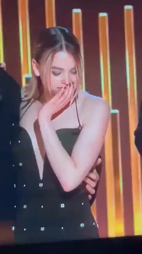 Milly alcock  drunk at Awards Show