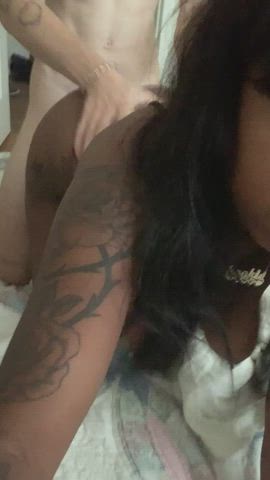 doggystyle ebony teen gif