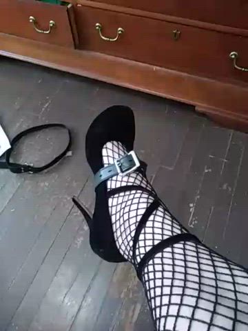 BDSM Heels Sissy gif