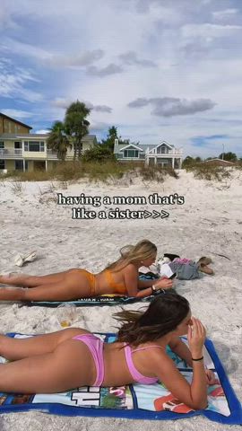 amateur bikini daughter family tiktok gif