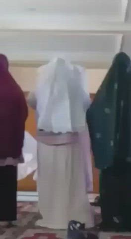 When slut goes to mosque?