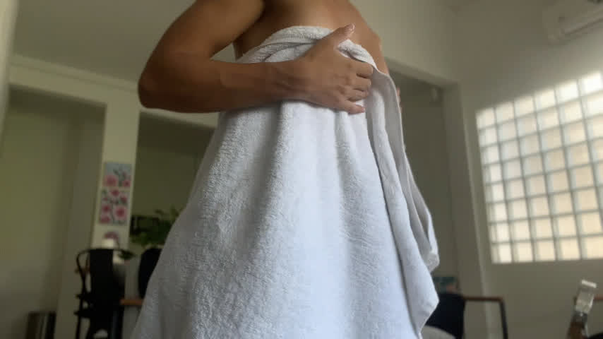 After shower