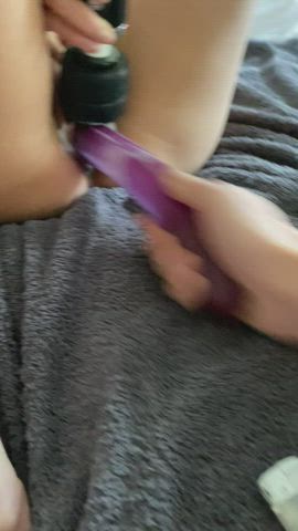 18 years old asian dildo magic wand pussy teen tiny tiny waist gif