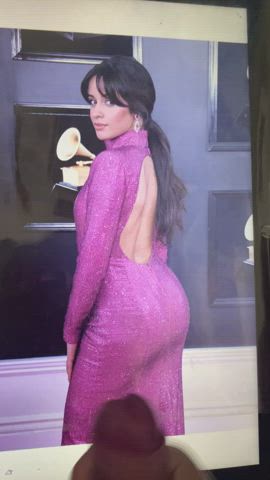 Covering Camila Cabello’s fat ass 🍑 with my load 💦