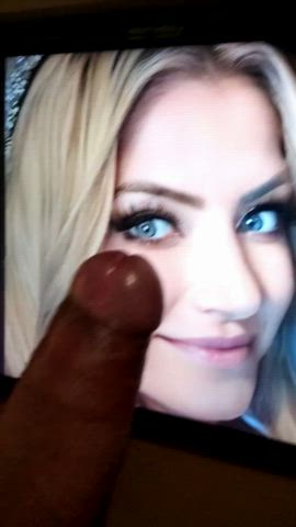 Huge facial for Goddess😇Alexa Bliss cum tribute.