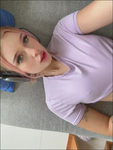 blonde body cute gif