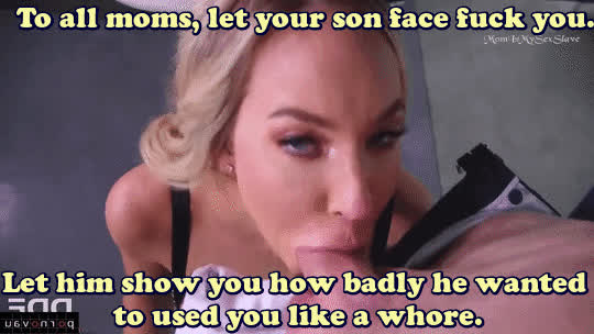 Face Fuck MILF Mom Olivia Austin Son Taboo gif