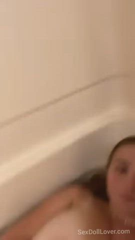 Big Tits Boobs Booty Shower Tits gif