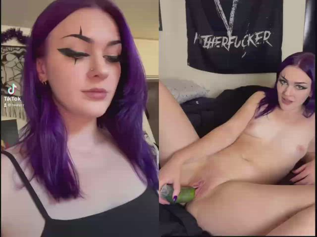 The tiktok vs the porn 🥒