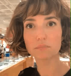 Milana Vayntrub gif