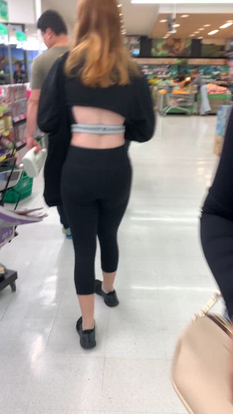 ass leggings slut tight-leggings gif