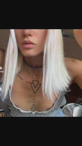 downblouse nipple nipple piercing nipples nipslip small tits gif