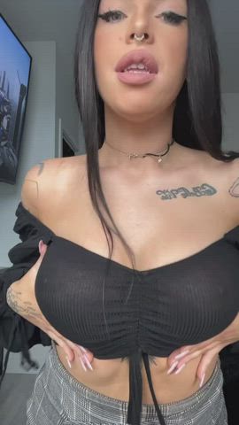 Tits Titty Drop Titty Fuck gif