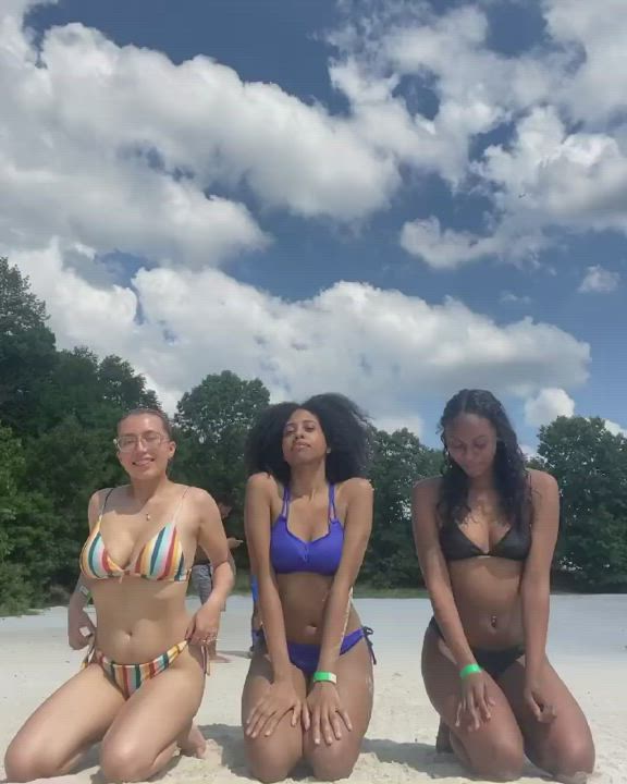 Beach Bikini Girls gif