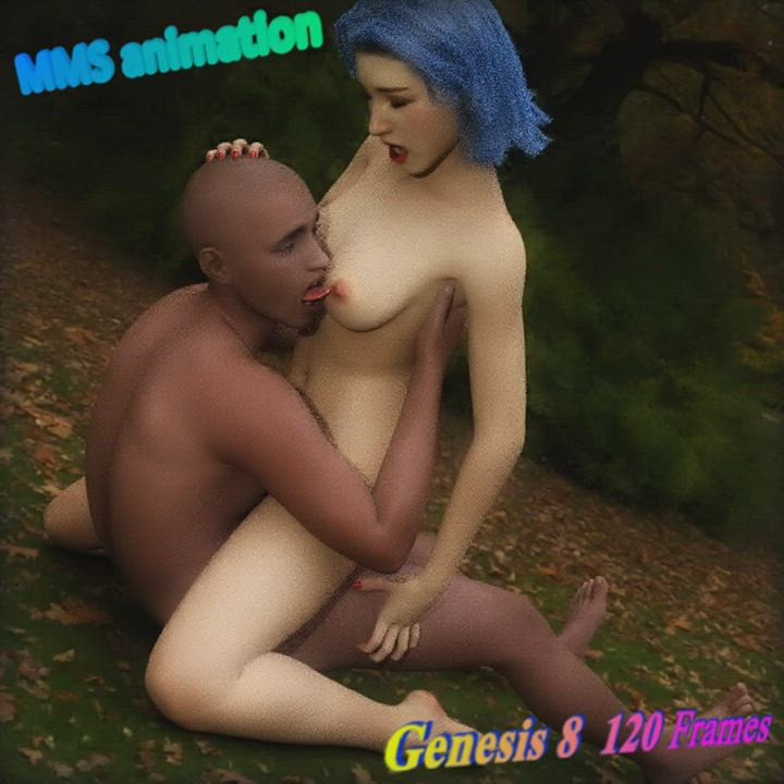 3D Animation Cartoon Naked VR gif