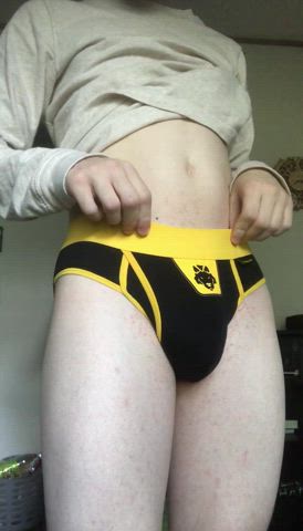 bouncing gay twink underwear gif