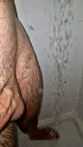 I was horny under the shower