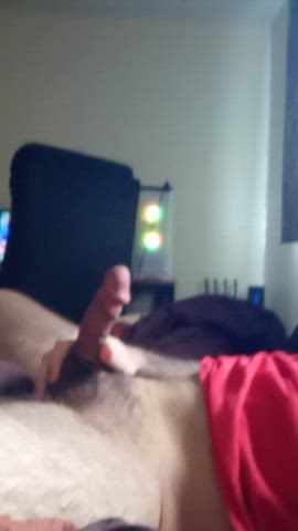 cock jerk off male masturbation masturbating nsfw penis solo gif