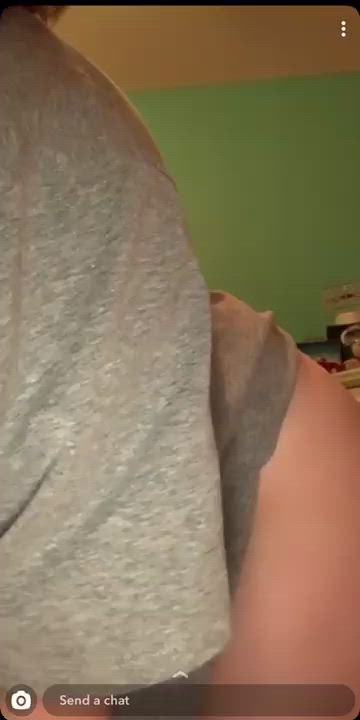 18 Years Old Ass Clapping Brunette Pussy gif