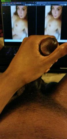big dick dirty talk moaning oiled tribute gif