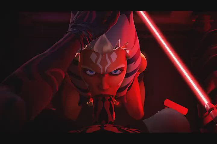 Choking Ahsoka without the force