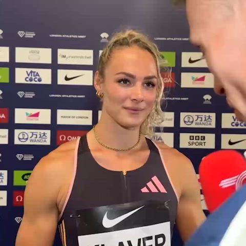 Lieke is so sexy when she does a interview