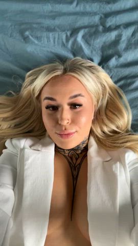 big tits onlyfans boobs blonde pornstar babe thick huge tits gif