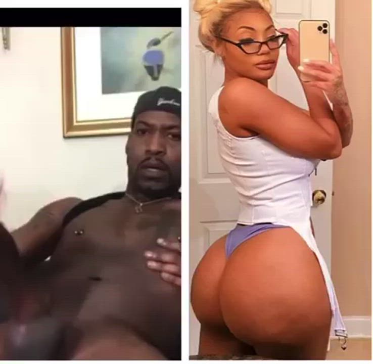 Big Dick Booty Brandi Bae gif