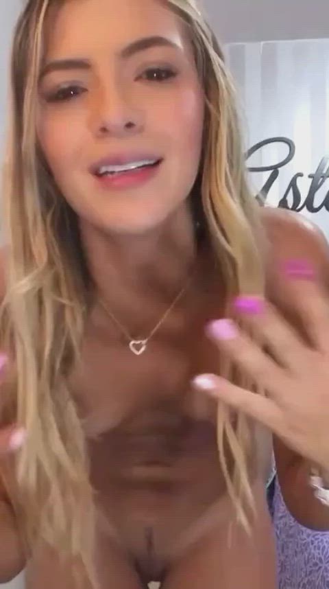 cute small tits tanlines gif