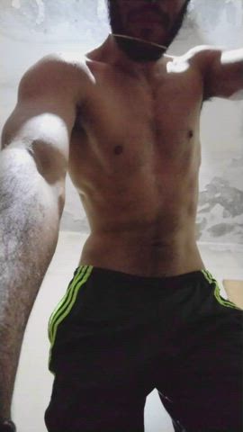 Soccer shorts make it hotter!!