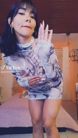 ass big ass camgirl latina tiktok twerking webcam gif