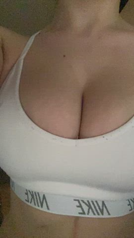 Bouncing Tits Bra Tits gif