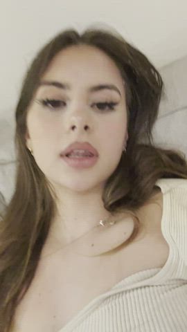 18 years old belly button boobs curvy cute erotic onlyfans tease teen gif