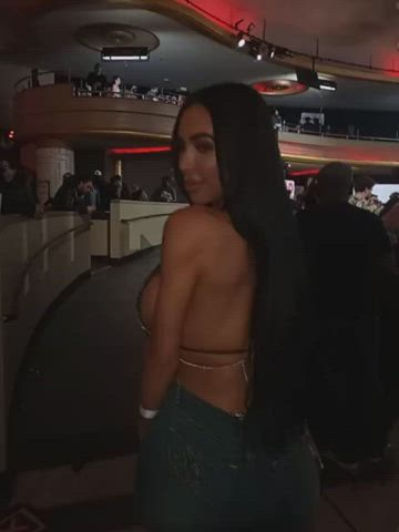 ass babe big tits gif